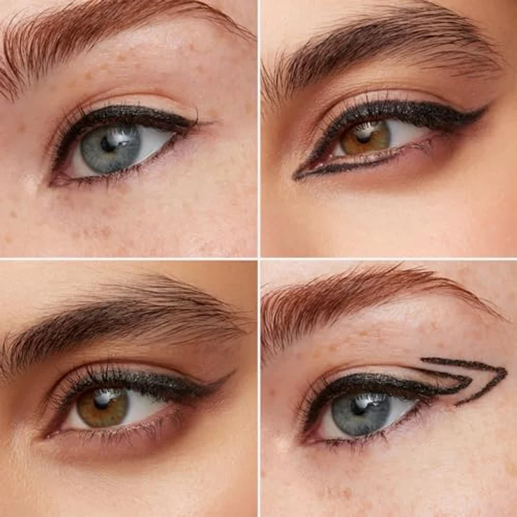 WONDERSKIN 1440 Longwear Eyeliner, langlebiger Eyeliner mit intensiver Farbe, wasserfest, Farbton Black Truffle, 1,2 g – Bild 2