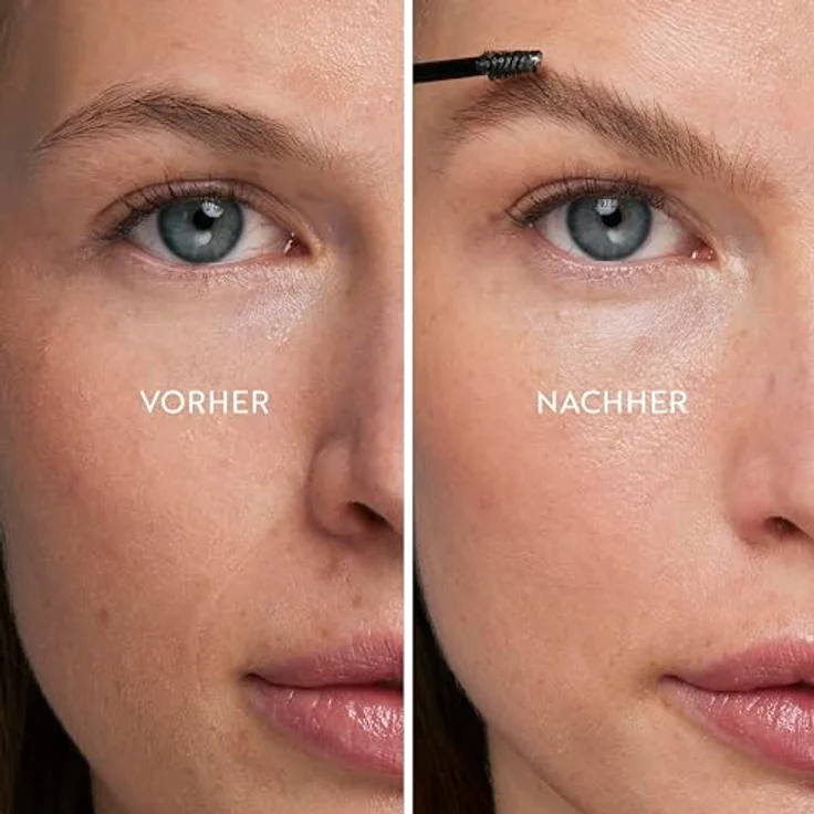 IsaDora Brow Fix Tinted Eyebrow Gel, 3,5 ml, leichtes braun, nährende Formel mit Panthenol und Rizinusöl – Bild 4