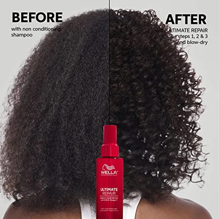Wella Professionals Ultimate Repair Miracle Hair Rescue Spray, AHA und Omega 9 Formel, 30 ml – Bild 3