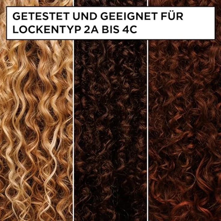 GARNIER Fructis Locken Methode Spülung, silikonfreier Conditioner für seidige Locken, 200 ml – Bild 7