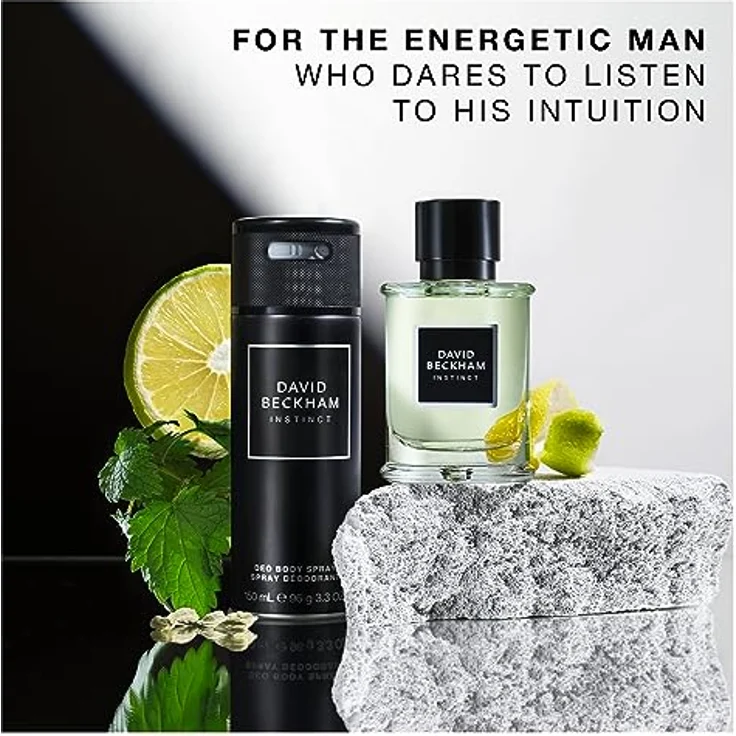 David Beckham, Geschenkbox für Herren Instinct Eau de Parfum 50 ml und Deodorant 150 ml – Bild 2