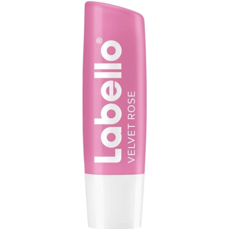 Labello Velvet Rose Lippenpflegestift, 24h Feuchtigkeit, mit Sheabutter und Jojoba-Öl, dezentem Rosenduft, 4,8 g – Bild 3
