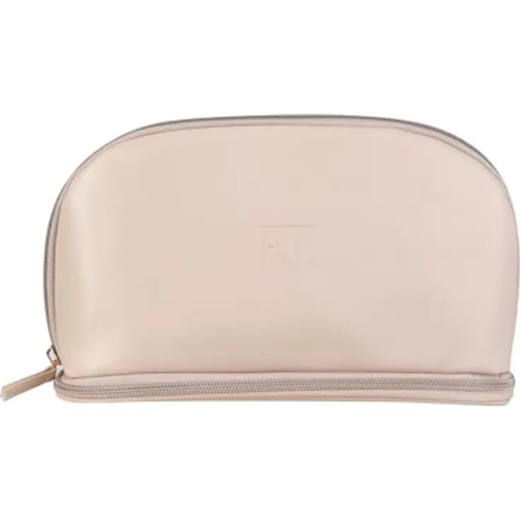 Real Techniques New Nudes Uncovered Bag, Cosmetic Bag, Travel Bag For Makeup, Waterproof Design, Toiletry, Makeup, & Brush Organizer, 1 Count, REAL TECHNIQUES
