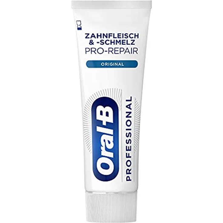 Oral-B Professional Zahnfleisch & -schmelz Pro-Repair Original Zahncreme 75 ml, reduziert Zahnfleischbluten und repariert den Zahnschmelz – Bild 2