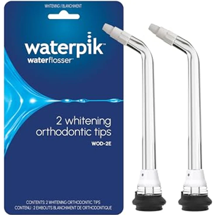 Waterpik WOD-2E Whitening Professional Water Flosser Munddusche Düsen Orthodontic Aufsätze zur Zahnaufhellung – Bild 2