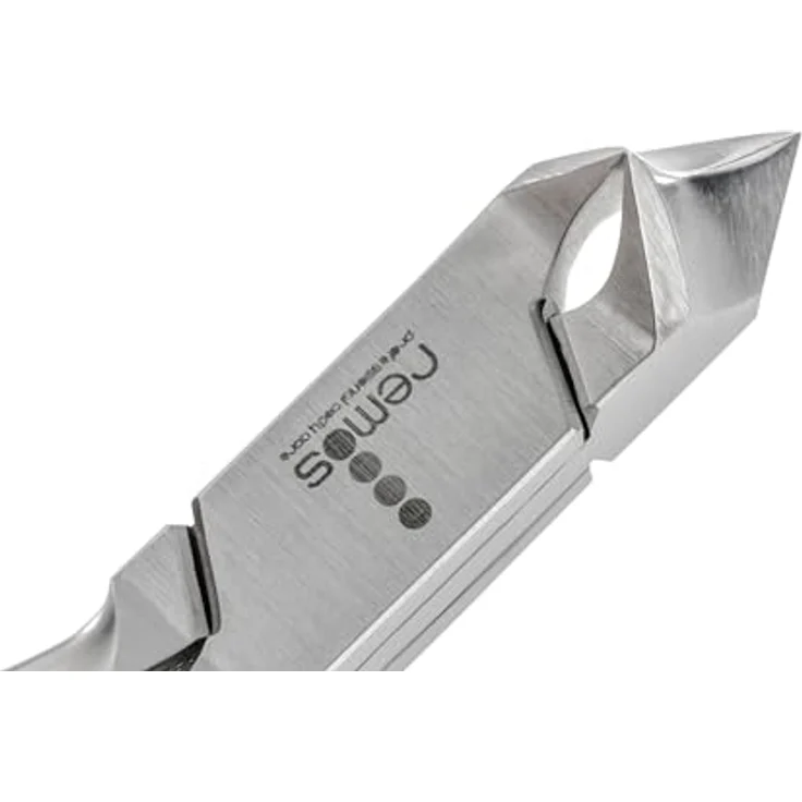 REMOS Nagelzange Kopfschneider, Edelstahl, 14 cm - für dicke Fußnägel mit ergonomischem Griff und runder Schneide – Bild 4