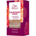 Wella Professionals Color Touch demi-permanente Haarfarbe ohne Ammoniak – Haarfärbemittel zur Farbauffrischung und Grauhaar-Abdeckung – Ansatz-Kit inkl. Haarmaske – 9/97 Cool Beige Blonde (130 ml)