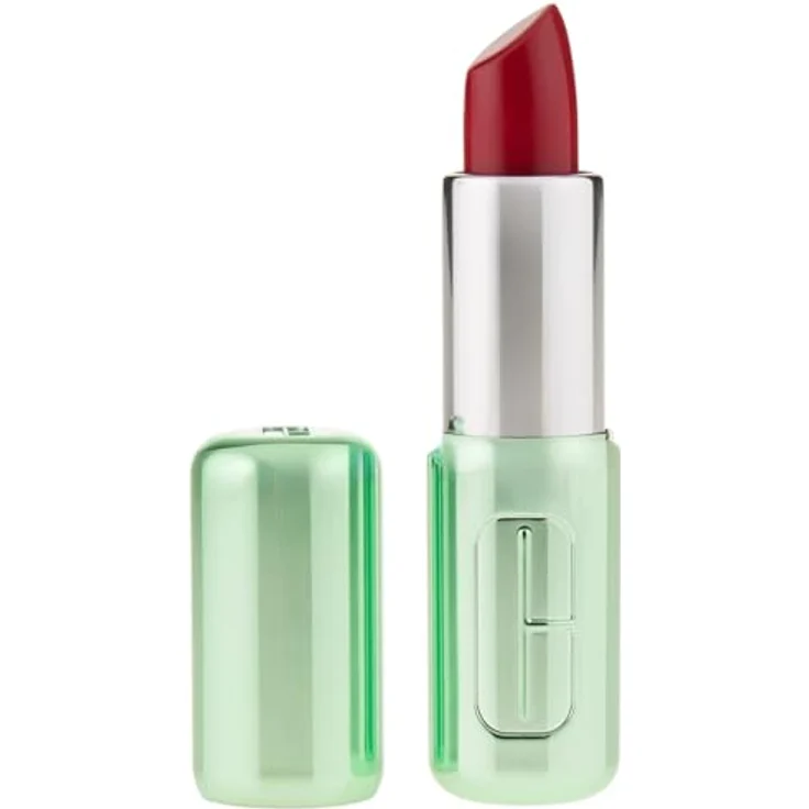 Clinique Pop™ Longwear Lipstick Satin, Satin-Lippenstift, langanhaltende Farbe mit satinierendem Finish, Farbton Peppermint Pop, 3.9 g – Bild 4
