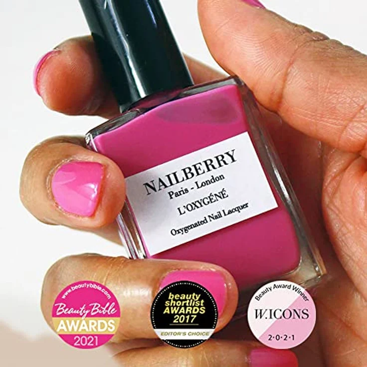 Nailberry Oxygenated Nail Lacquer, hochpigmentierter Nagellack, schnell trocknend und vegan, 15 ml – Bild 2