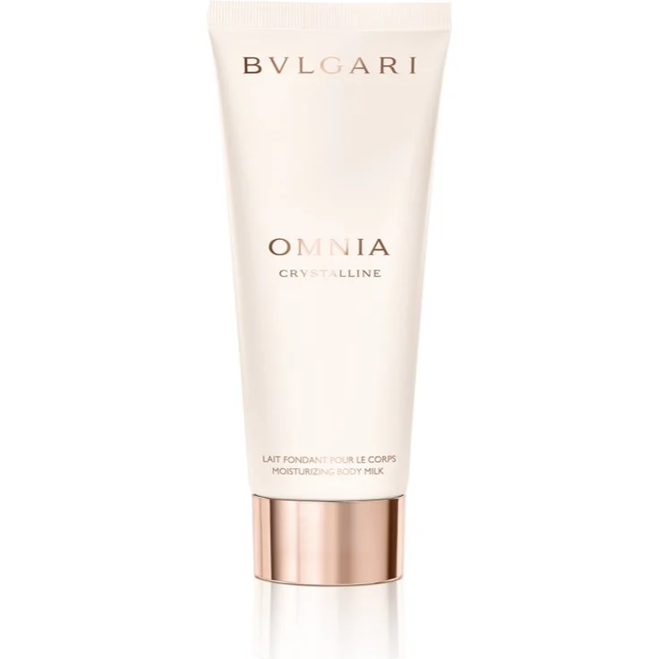 BVLGARI Omnia Crystalline, feuchtigkeitsspendende Bodylotion für Damen, 200 ml, parfümiert mit langanhaltender Feuchtigkeit und Geschmeidigkeit
