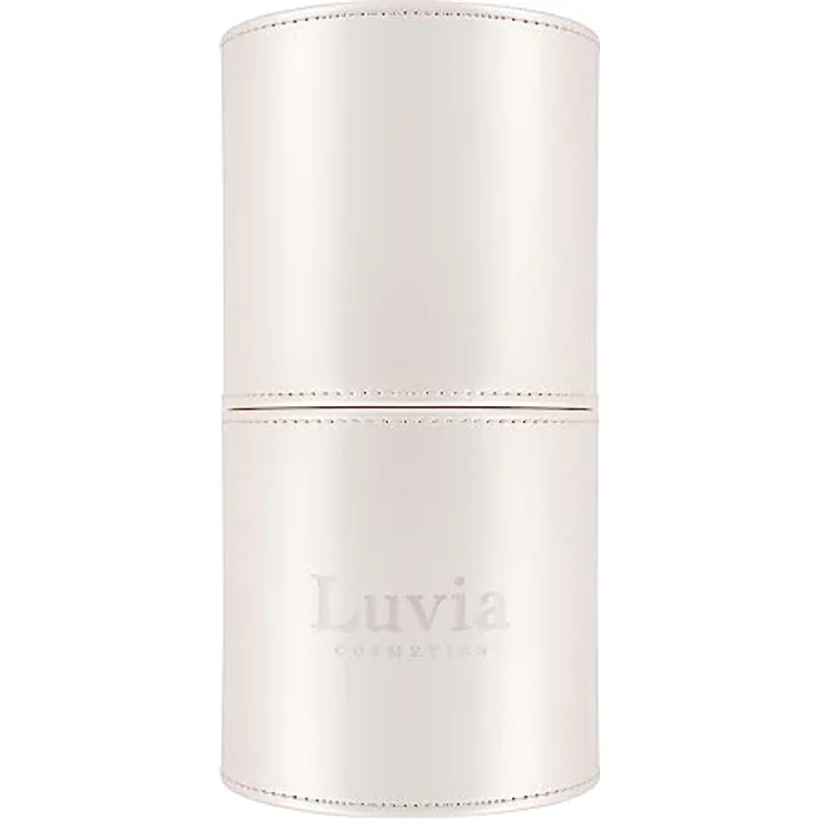 Luvia Cosmetics Magnetic Brush Case, Pinsel-Etui mit Perlmutt-Finish und starkem Magnetverschluss, zylinderförmig, geräumige Fächer – Bild 2