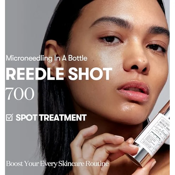 VT Cosmetics Reedle Shot 700, Gesichtsserum mit Cica Mikronadel-Technologie, Hyaluronsäure und Centella Asiatica – Anti-Aging Pflege für empfindliche, trockene Haut, vegan, 30 ml – Bild 2