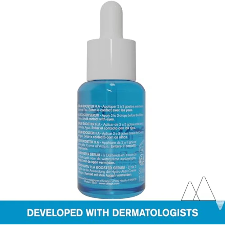 Uriage Eau Thermale Serum, intensives feuchtigkeitsspendendes Gesichtsserum mit Hyaluronsäure, 30 ml – Bild 2