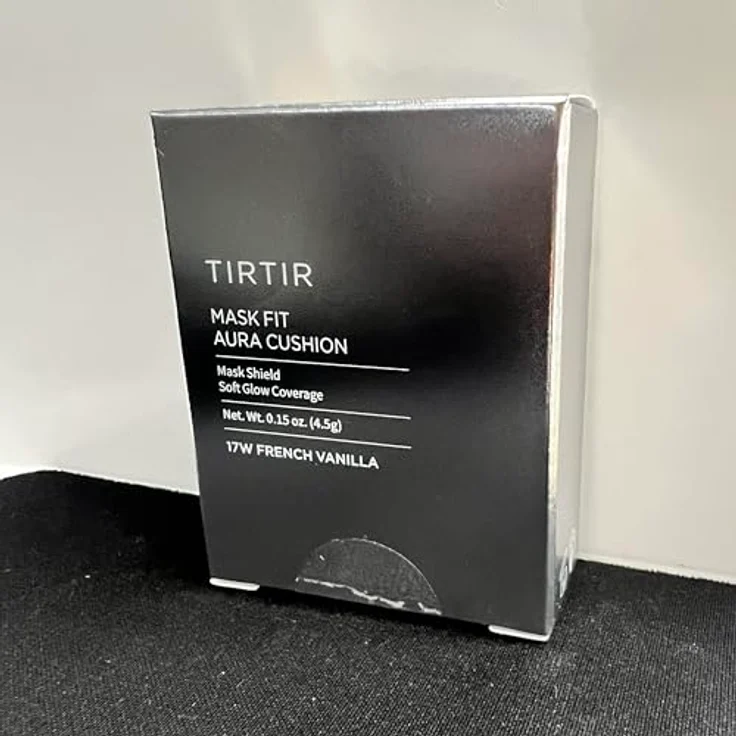 TIRTIR Mask Fit Aura Cushion Mini, feuchtigkeitsspendendes Make-up zur Verjüngung der Gesichtshaut, Farbton 17W French Vanilla, 4.5 g – Bild 7