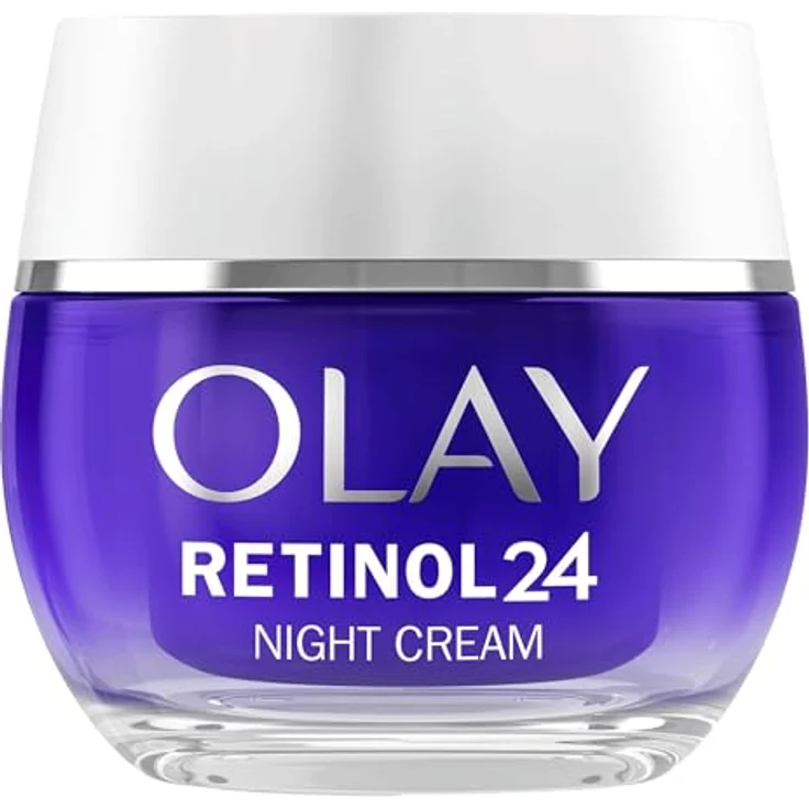 Olay Retinol 24 Nachtcreme, feuchtigkeitsspendend mit Vitamin E und Antioxidantien, 50 ml – Bild 1