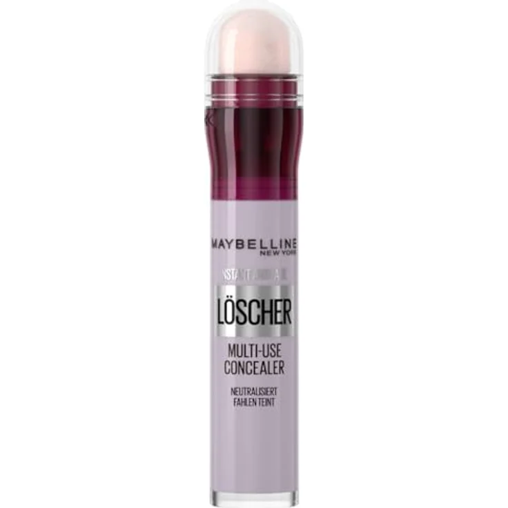 Maybelline New York Instant Anti-Age Löscher Color Corrector Concealer, Lila, 6,8 ml - Ultra-einfache Farbkorrektur für einen ebenmäßigen Teint – Bild 1