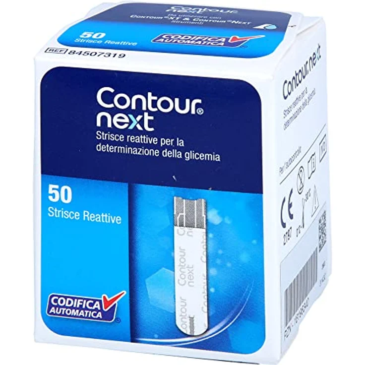 Contour Blutzucker-Teststreifen CONTOUR Next, hochpräzise Teststreifen für alle CONTOUR Next Messgeräte, 100 Stück – Bild 2