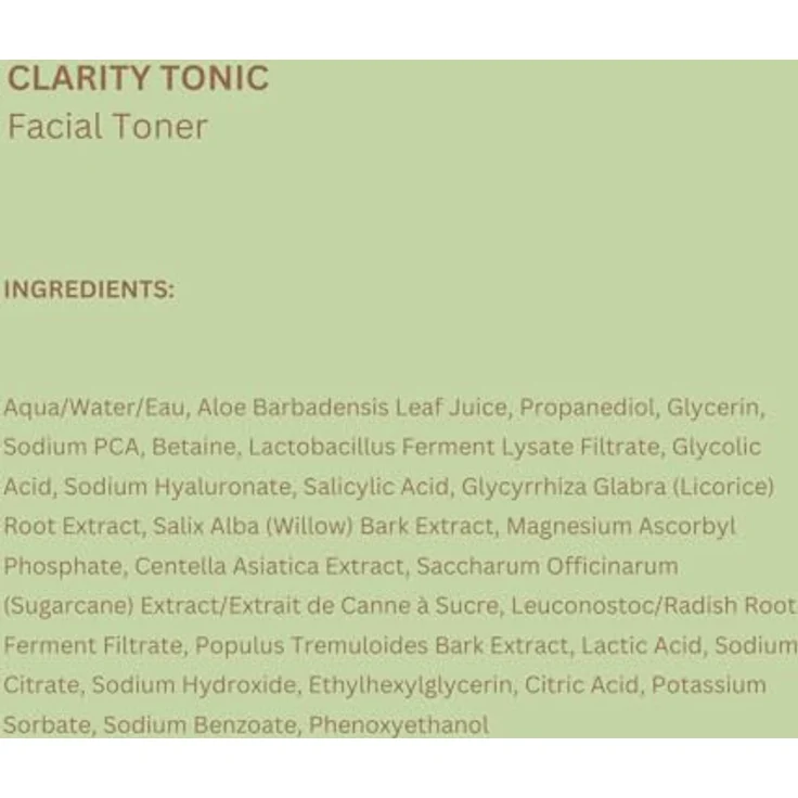 Pixi Clarity Tonic Gesichtswasser, 250 ml mit AHAs und Antioxidantien zur Porenverfeinerung – Bild 4