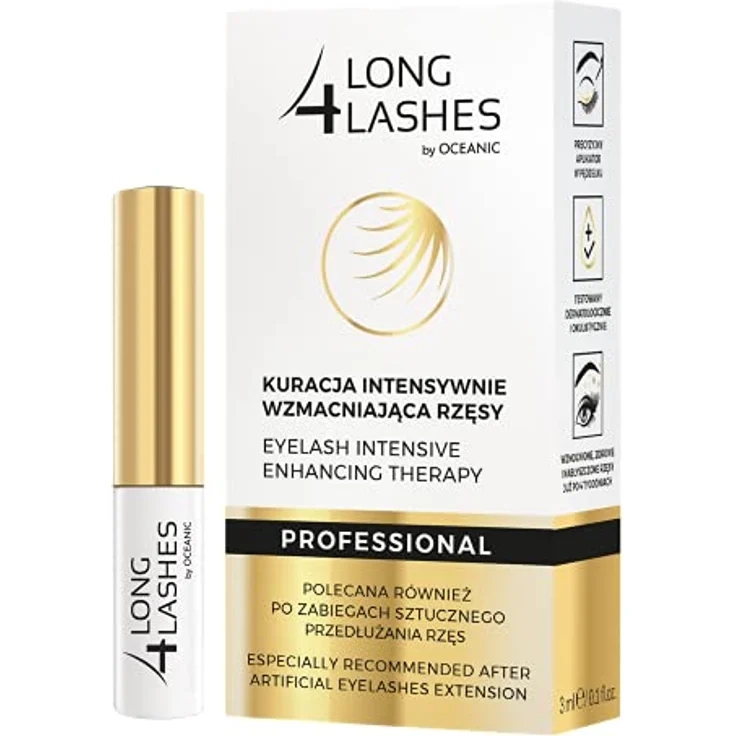 Long4Lashes Kurve intensiv Wimpernserum, 3ml, feuchtigkeitsspendend mit sanftem Blütenduft – Bild 1