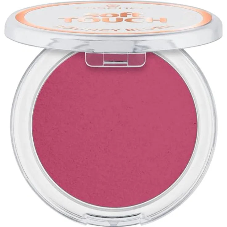 essence soft TOUCH BOUNCY BLUSH, Rouge mit geschmeidiger Cream-to-Powder-Textur, hochpigmentiert und matt, 3,5 g