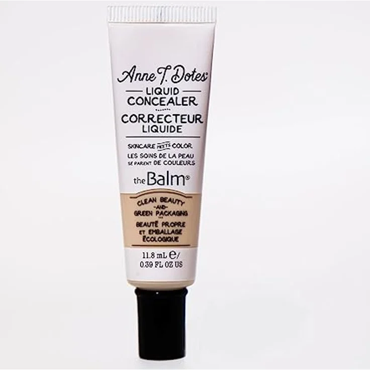 The Balm Concealer Liquid, hochdeckender Flüssig-Concealer mit pflegenden Inhaltsstoffen, 11,8 ml – Bild 1