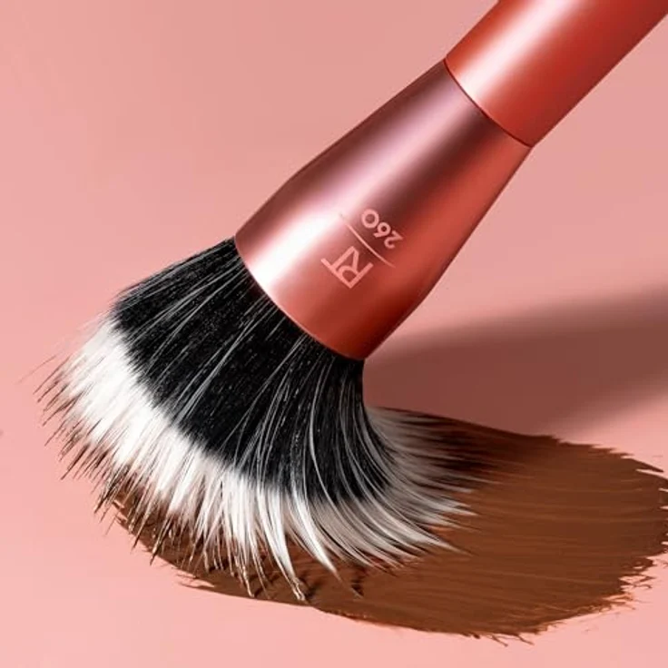 Real Techniques Extra Big Stippling Brush RT 260, veganer Make-up-Pinsel für präzises Wangen-Make-up – Bild 8