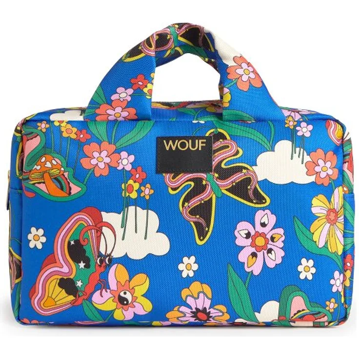 Wouf Daily Kulturbeutel, 29 cm, blau, 100% Polyester, 18 cm x 13 cm
