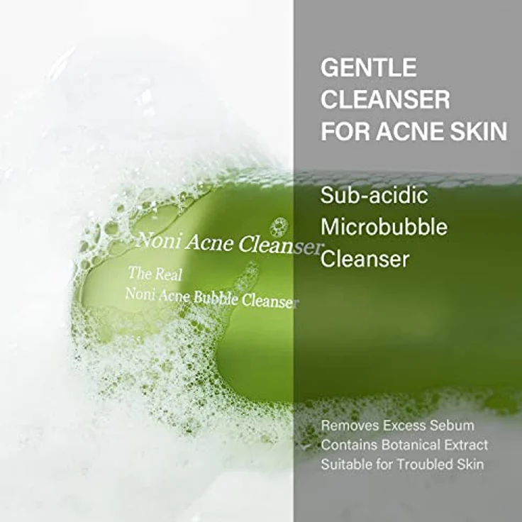celimax The Real Noni Reinigungsschaum zur Talgreduzierung für fettige und Mischhaut, 155 ml – Bild 2