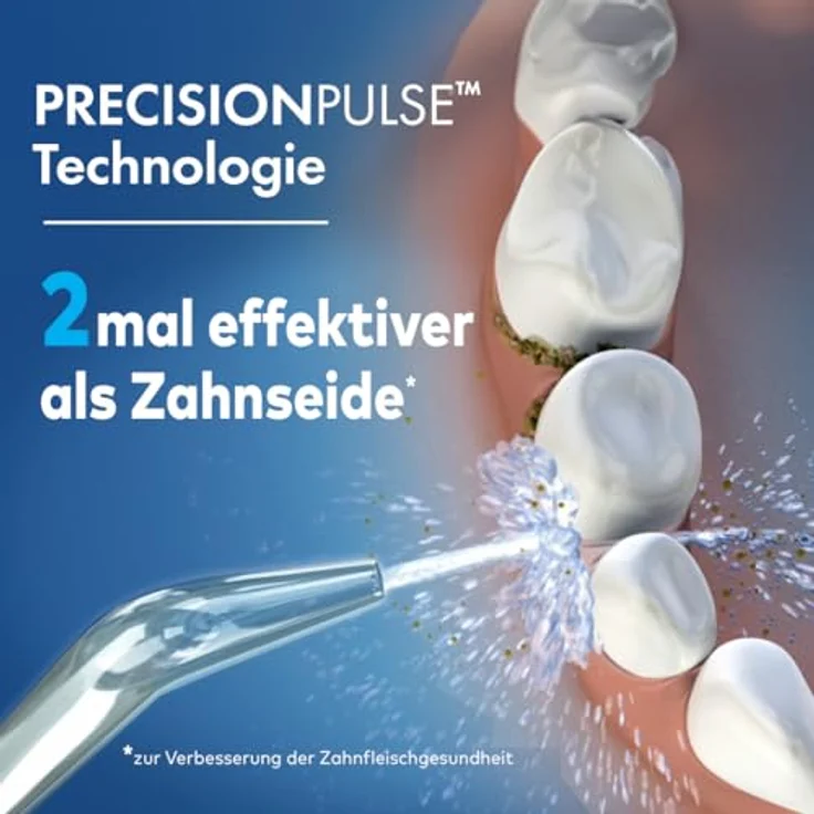 Waterpik Advanced Kabellose Munddusche, Water Flosser Testsieger 2024, 99,9% Plaque Entfernung, 4 Aufsätze, 3 Modi, Induktionsladesystem, Weiß – Bild 3