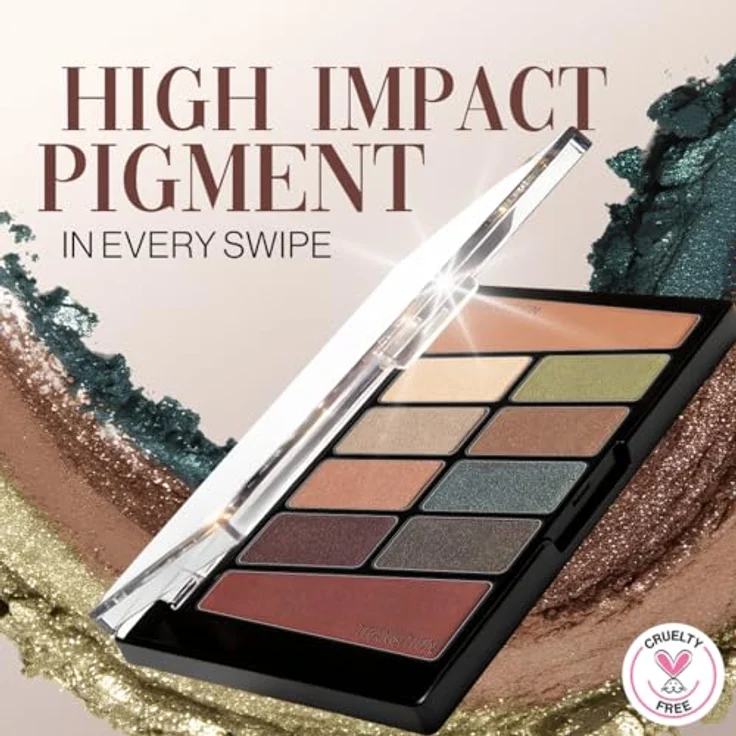 Wet 'N' Wild Augen Make-up Lidschatten Palette Make-up 10 hochpigmentierte Farben - Mix aus Schimmer + Matt in einer Lidschattenpalette 21,8 g – Bild 6