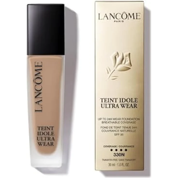 Lancôme Teint Idole Ultra Wear, 24h langanhaltende Foundation mit SPF 35, Farbton 330 N, 30 ml – Bild 2