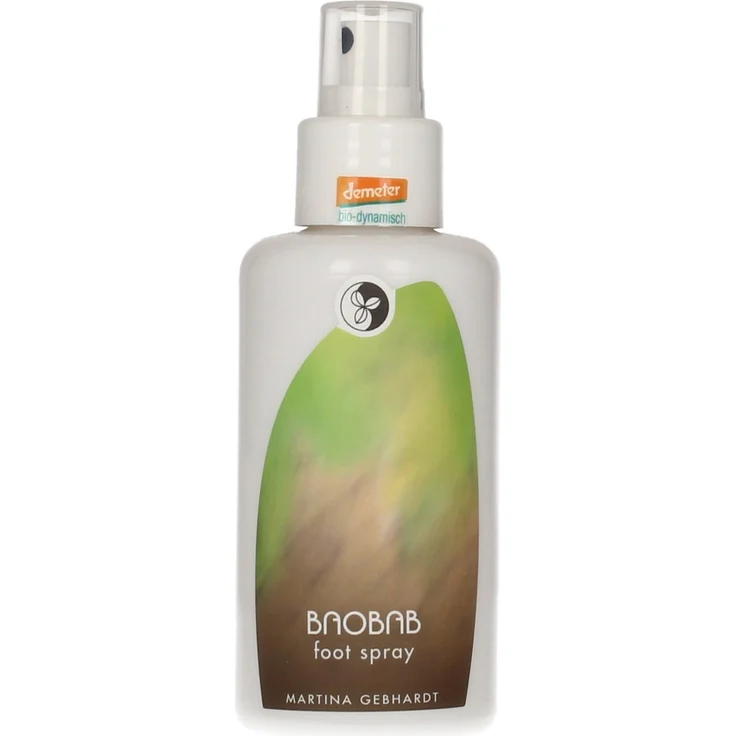 Martina Gebhardt Baobab Foot Spray, Desodorierendes Fußspray für alle Hauttypen, 100 ml