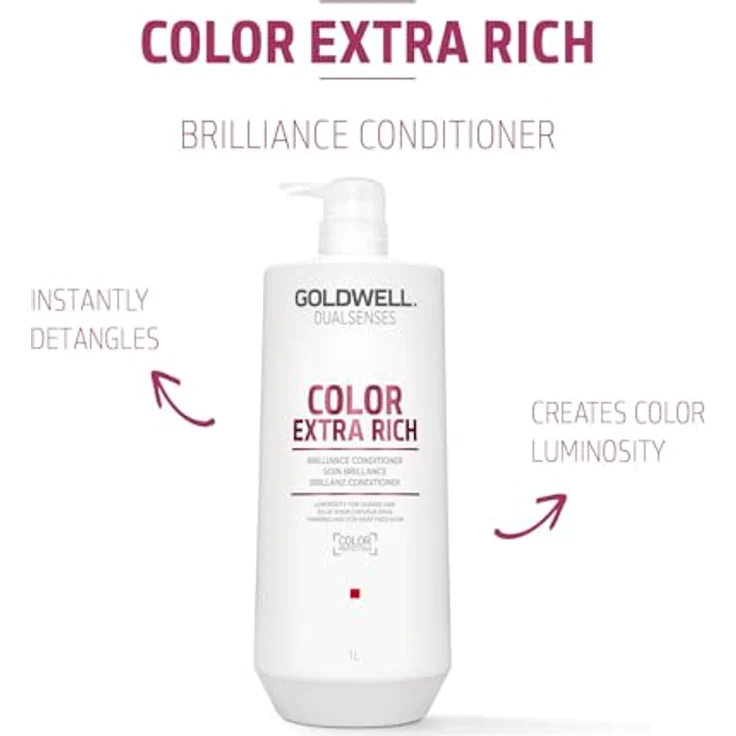 Goldwell Dualsenses Color Extra Rich Brilliance Conditioner 1000 ml – Bild 2