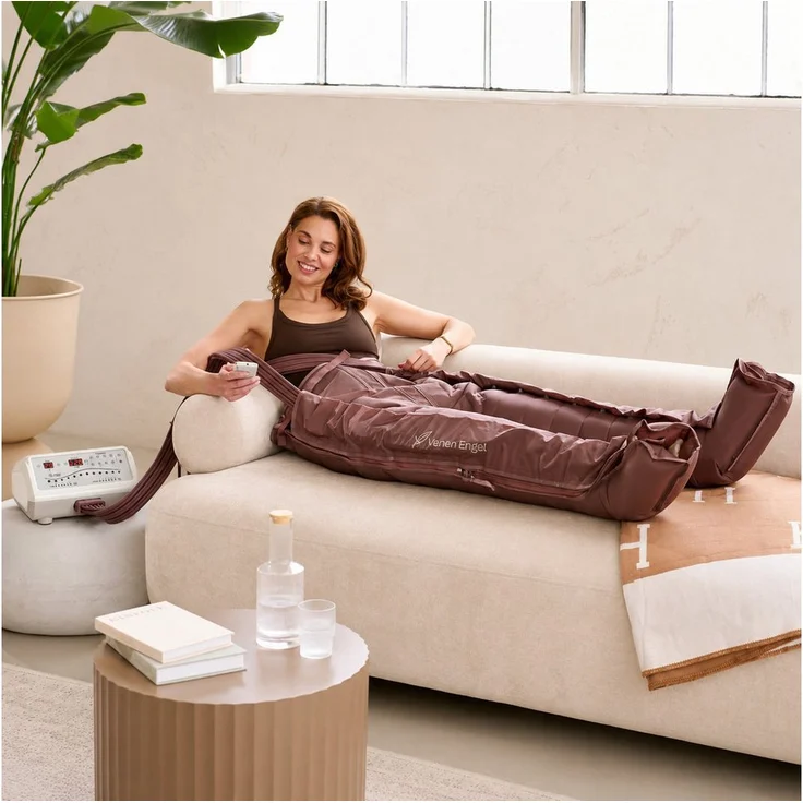 Venen Engel Venen Engel Pro, elektrisches Luftkompressions-Massagegerät mit 8 Programmen und Touch-Bedienfeld