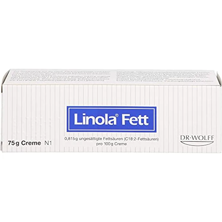 Linola fett Creme 75 g, Apothekenpflichtige Bodylotion mit PZN-01875350
