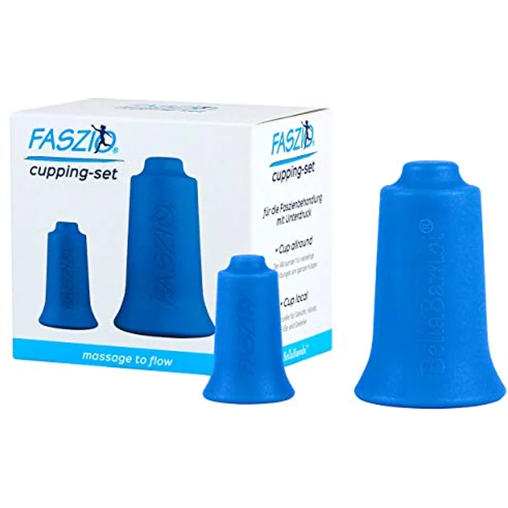 BellaBambi® Cupping Bundle, FASZIO Cupping-Set mit 2 Silikon-Fasziencups und Buch zur Anwendung, biokompatibel, Made in Germany – Bild 2