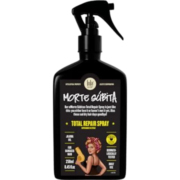 Lola Cosmetics Haar-Tonikum MORTE SÚBITA, 250ML - Intensiver Wiederaufbau für strapaziertes Haar, unisex, vegan und nachhaltig – Bild 1