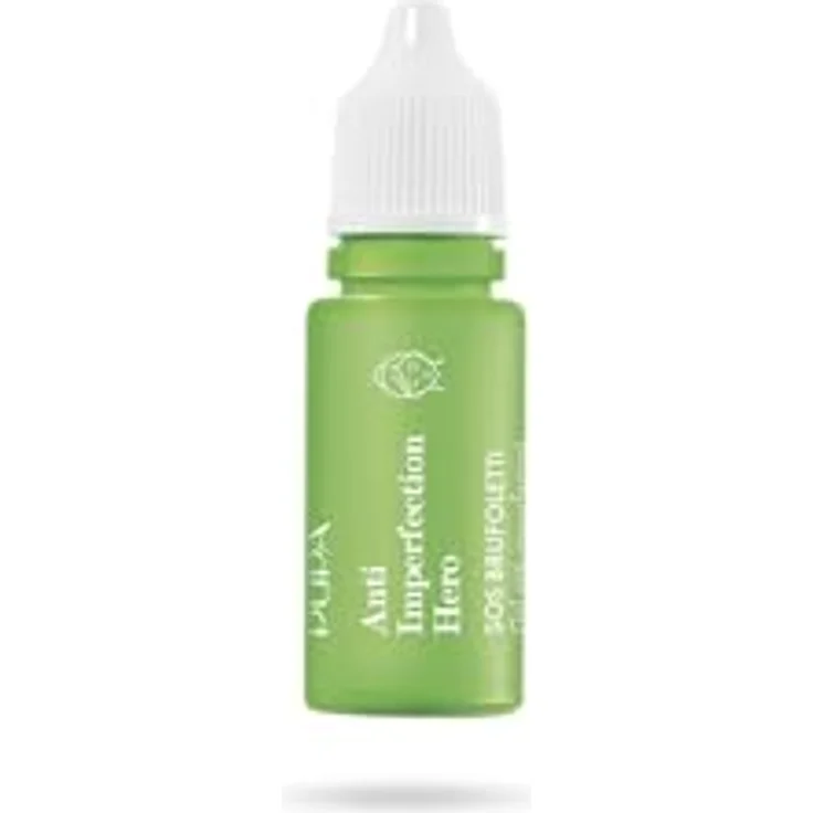 PUPA Anti Imperfection Here SOS Pimples, 10 ml Gesichtsreinigungsgel für langanhaltende Wirkung, dermatologisch getestet – Bild 1