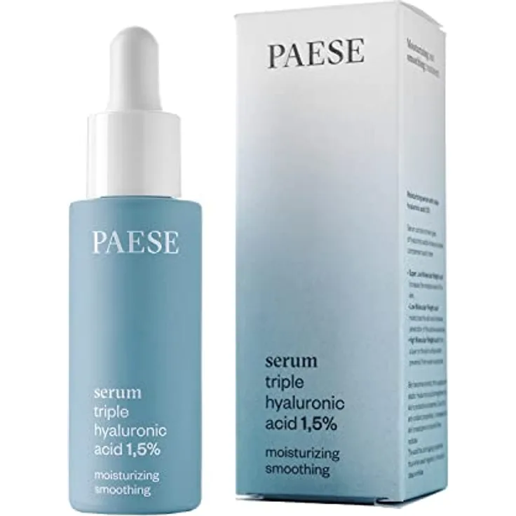 Paese Cosmetics, Triple Hyaluronsäure Serum, 30 ml mit Anti-Aging-Wirkung