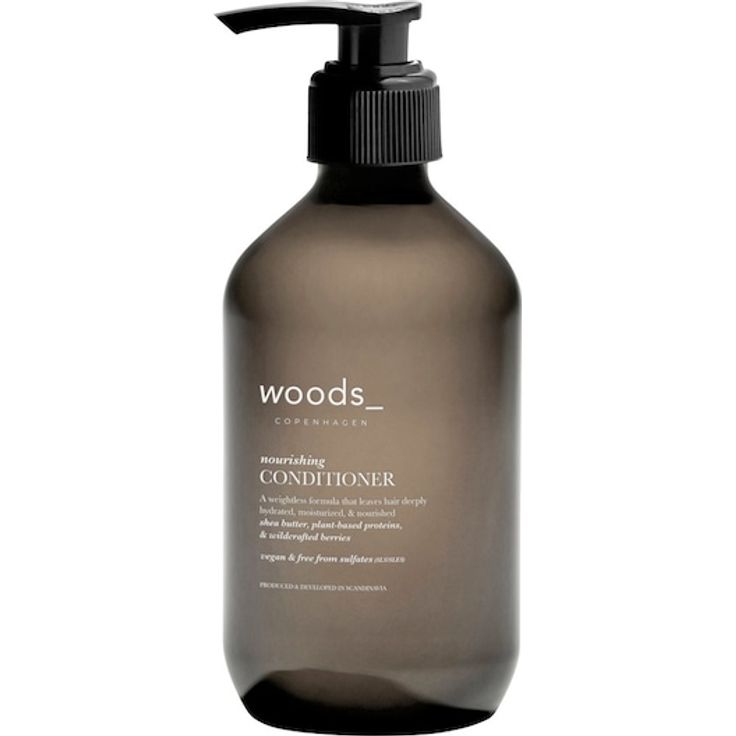 Woods Copenhagen Nourishing Conditioner, intensiv feuchtigkeitsspendende Spülung für trockenes, dickes und lockiges Haar, Unisex, 400 ml