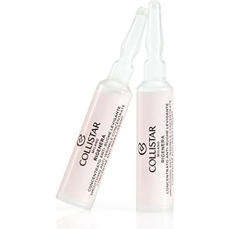 Collistar Rigenera Glättendes Anti-Falten-Konzentrat, Express-Anwendung für Gesicht und Hals, ohne Alkohol und Silikone, 2x10 ml – Bild 1