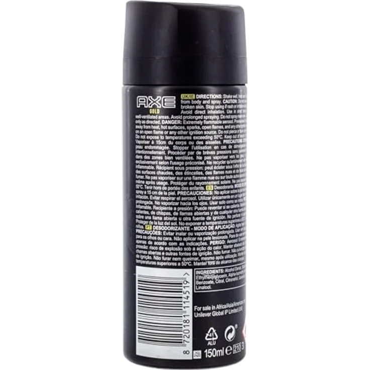 GOLD DARK VANILLA deo vapo 150 ml – Bild 3