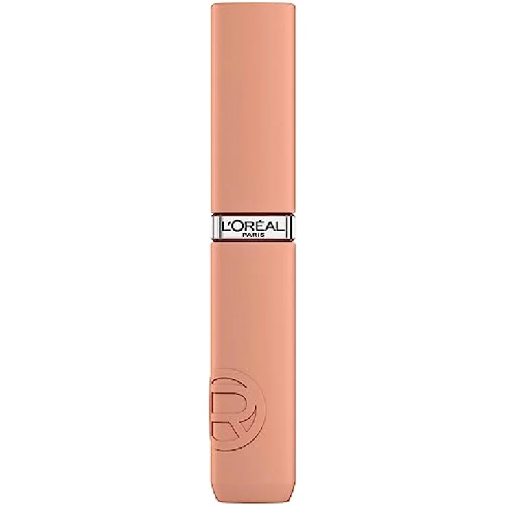 L'Oréal Paris Pflegender Lippenstift mit mattem Finish, Für leuchtende Farben mit bis zu 16 Stunden Halt, Infaillible Matte Resistance, Nr. 100 Fairytale Ending, 1x 5 ml – Bild 2