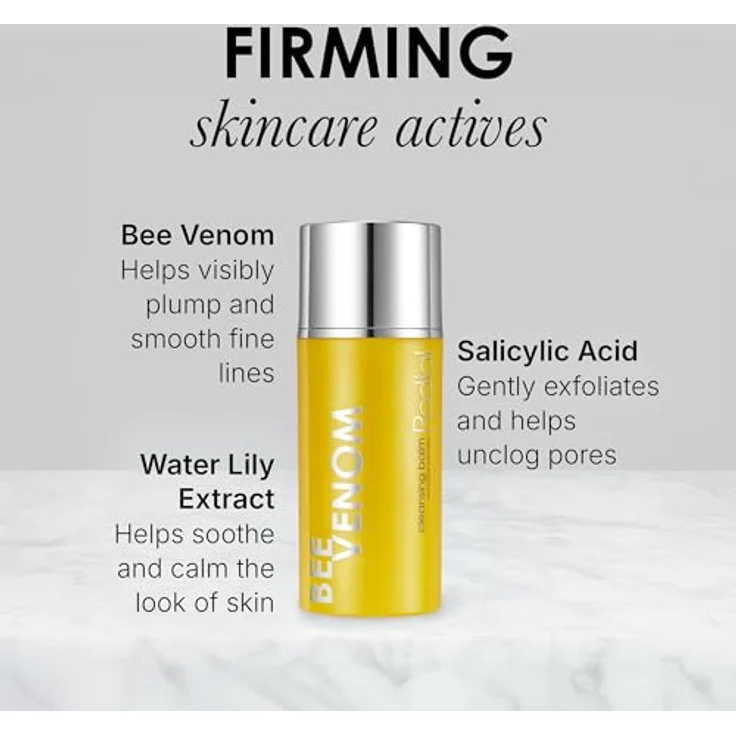 Rodial Bee Venom Cleansing Balm Balsam-Gesichtswasser-Formel Mit Melittin-Peptid Jojobaöl Und Vitamin C Und E Für Strahlenden Teint Women 100 ml – Bild 5