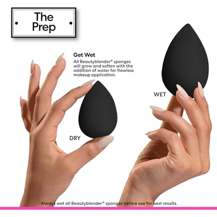 beautyblender Foam Pop Blending Duo, Make-up Schwamm Set mit Original Beautyblender und Micro Mini, latexfrei, wiederverwendbar, vegan – Bild 5