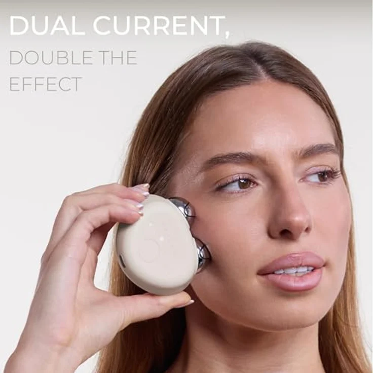 STYLPRO Dual Microcurrent Face & Body Toning Device, Massagegerät mit zwei Frequenzen und drei Intensitätsstufen, wasserfest – Bild 2