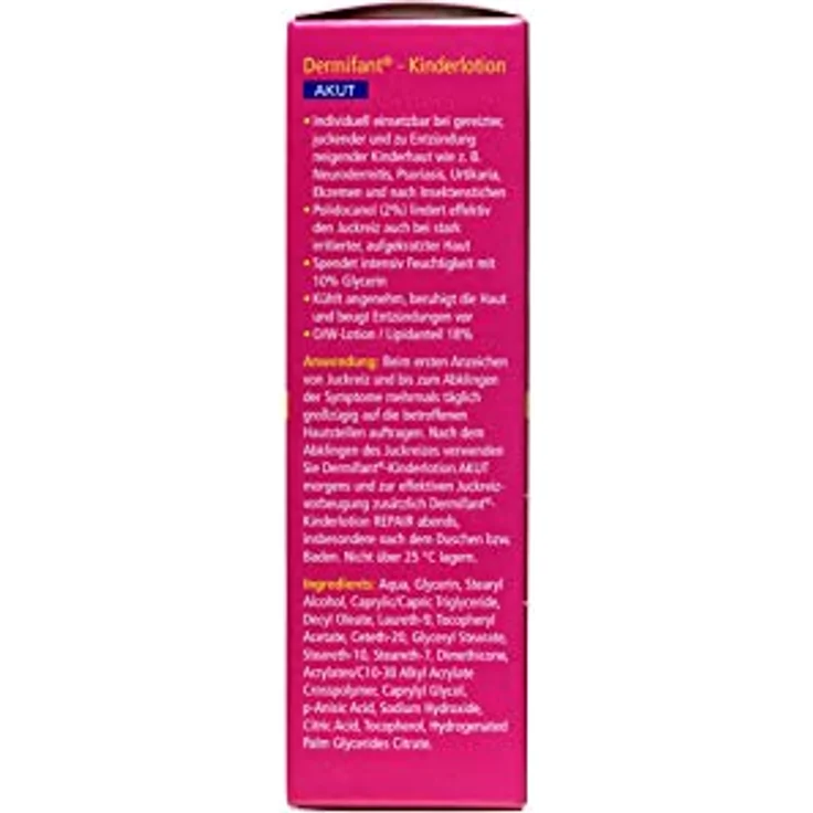 Dermifant Kinderlotion Akut, 200 ml – Bild 3