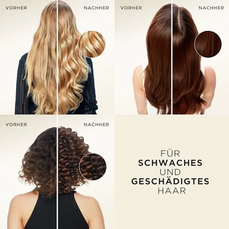 Pantene Pro-V Repair & Care Shampoo 1000ml Pumpspender, sanfte Reinigung für schwaches und geschädigtes Haar, schützt Haarbindungen, ohne Silikone – Bild 3