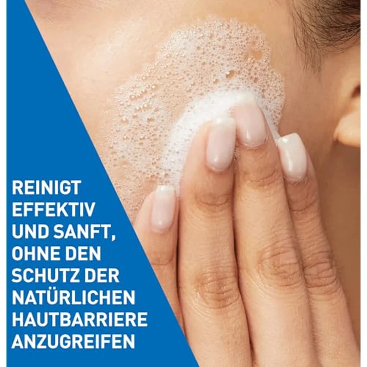Cerave FOAMING CLEANSER for normal to oily skin 1000 ml mit tiefenreinigender Wirkung für alle Hauttypen – Bild 5