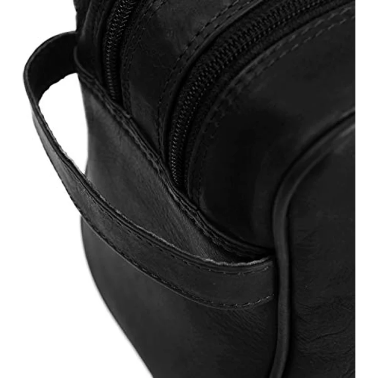 The Chesterfield Brand Stefan - Kulturbeutel Leder 29 cm black – Bild 4